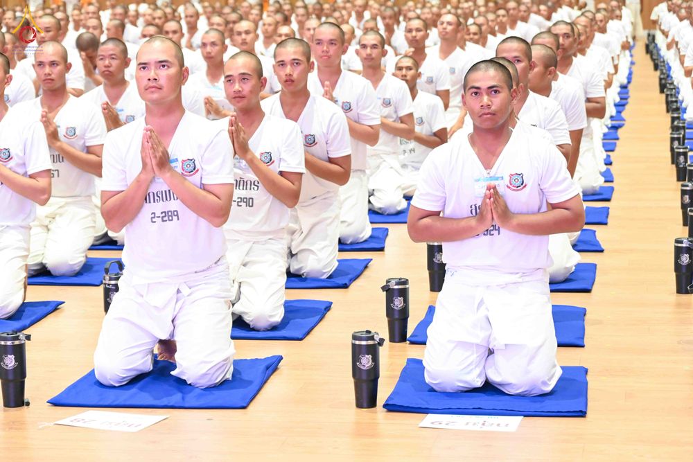 ภาพ No.340297:วันที่ 23 กรกฎาคม พ.ศ. 2569 พิธีเปิดโครงการพัฒนาคุณธรรม จริยธรรม สำหรับนักเรียนนายสิบตำรวจ (นสต.) รุ่นที่ 17 ศูนย์ฝึกอบรมตำรวจภูธรภาค 1 ระหว่างวันที่ 23-27 กรกฏาคม 2569 ( 5 วัน 4 คืน) ณ ศูนย์ปฏิบัติธรรมเวิล์ดพีช วัลเล่ย์ (World Peace Valley) เขาใหญ่  ต.ห