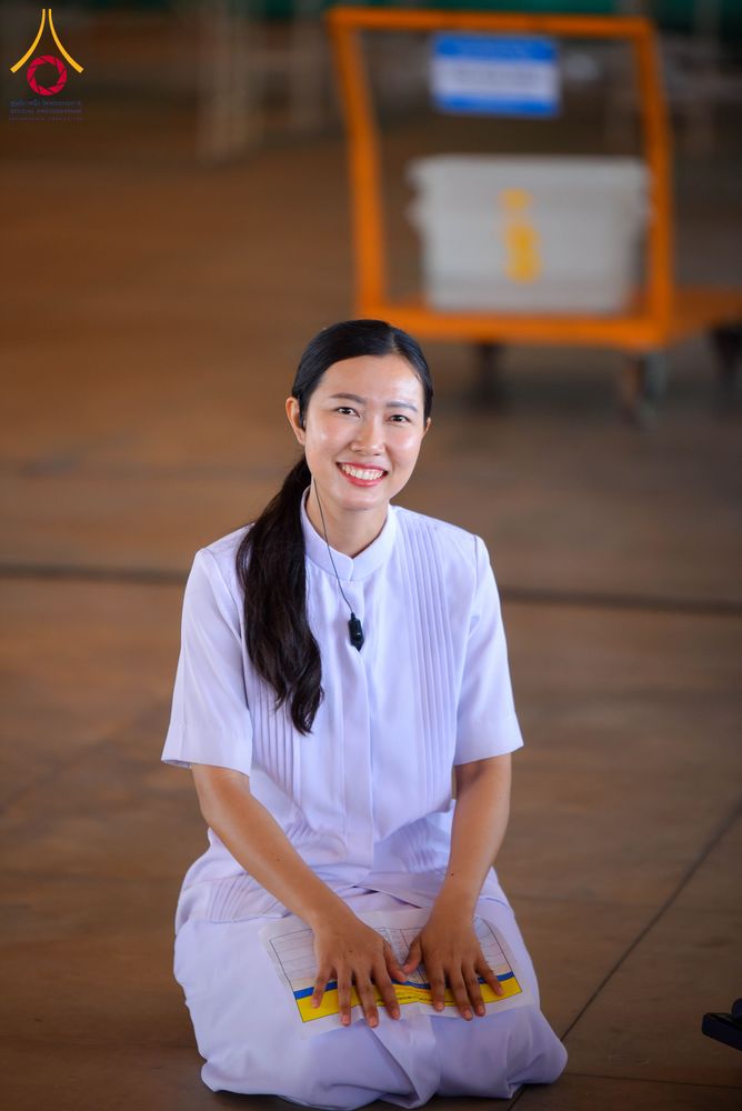 ภาพ No.320749:วันที่ 11 เมษายน พ.ศ.2569 พิธีตักบาตรฉลองสามเณรใหม่ โครงการบรรพชาสามเณรกล้าตะวัน ณ มหารัตนวิหาคด คอร์ 25 ชั้น 2 วัดพระธรรมกาย