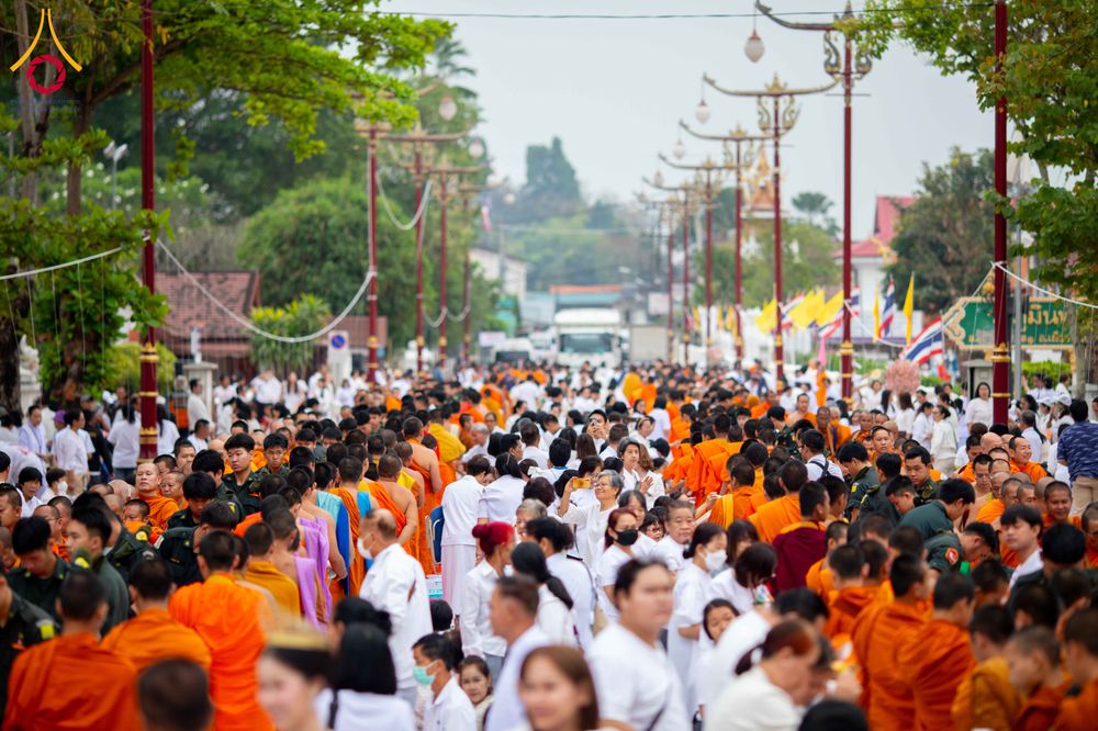 ภาพ No.310903:วันอาทิตย์ที่ 22 กุมภาพันธ์ พ.ศ. 2569 พิธีตักบาตรเเด่คณะพระภิกษุสงฆ์ 1,111 รูป จังหวัดน่าน หนึ่งในโครงการตักบาตรพระ 2,000,000 รูป 77 จังหวัดทั่วไทย ในวาระอันเป็นมงคลยิ่ง ครบรอบ 744 ปี นครน่าน สืบสานศรัทธา ทำบุญใหญ่ของเมืองน่าน ณ ข่วงเมือง วัดภูมินทร์ อำเ