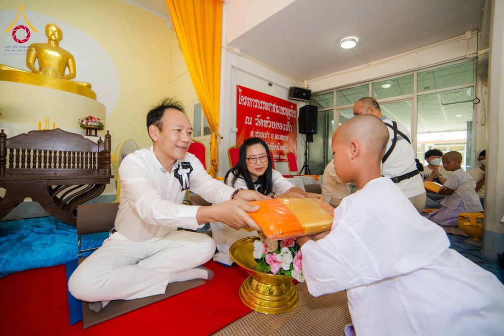 ภาพ No.318901:วันจันทร์ที่ 6 เมษายน พ.ศ.2569  โครงการบรรพชาสามเณรภาคฤดูร้อน ประจำปี 2569  บูชาธรรม 82 ปี หลวงพ่อธัมมชโย  ณ วัดห้วยตองสัก อำเภอจอมทอง จังหวัดเชียงใหม่