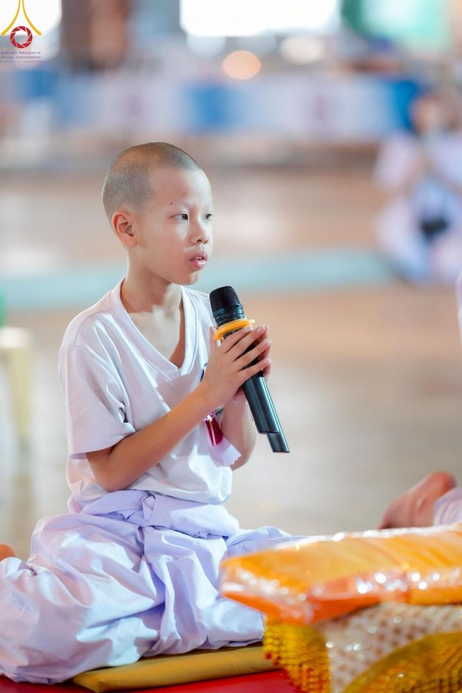 ภาพ No.214592:วันศุกร์ที่ 4 เมษายน พ.ศ.2568 นาคธรรมทายาทตักบาตรพระพี่เลี้ยง ในโครงการบรรพชาสามเณร ฟื้นฟูพระพุทธศาสนาทั่วไทย ณ วิหารคด 22 วัดพระธรรมกาย