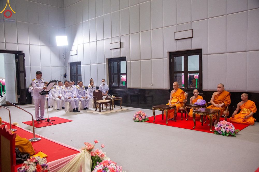 ภาพ No.123239:พิธีพระราชทานสัญญาบัตร พัดยศ และผ้าไตร แด่พระสงฆ์ในเขตปกครองคณะสงฆ์หนกลาง ณ วัดพระศรีมหาธาตุ เขตบางเขน กรุงเทพมหานคร และพิธีมุทิตาสักการะพระสังฆาธิการ ผู้ได้รับเลื่อนและตั้งสมณศักดิ์ ตามพระบรมราชโองการ ณ วัดพระธรรมกาย ในวันที่ 4 กุมภาพันธ์ พ.ศ. 2567