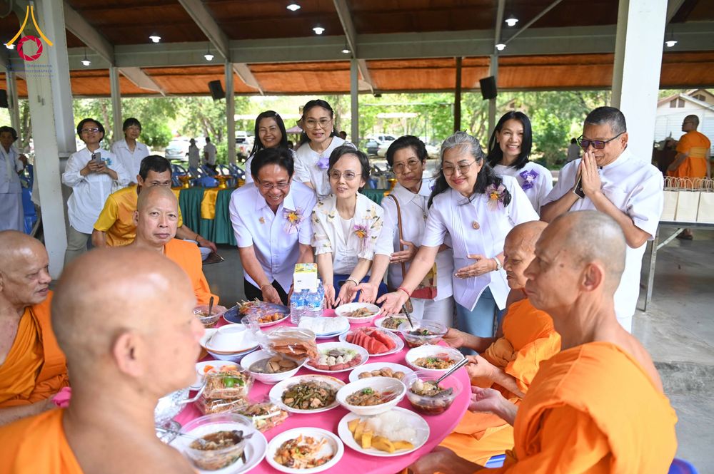 ภาพ No.313002:วันจันทร์ที่ 2 มีนาคม พ.ศ.2569 พิธีทอดผ้าป่าสามัคคี และสัมมนา ถวายข้อมูลเบื้องต้นให้แด่คณะพระสังฆาธิการ ณ  ศูนย์ปฏิบัติธรรมบุญประสาน สระบุรี