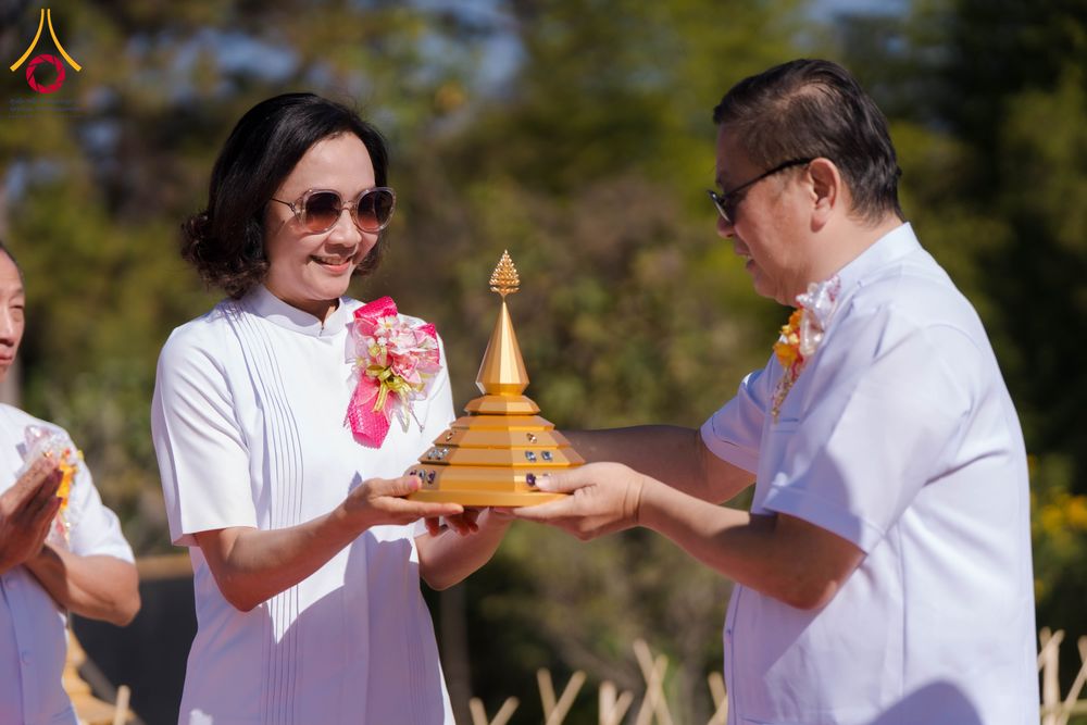 ภาพ No.309222:วันเสาร์ที่ 7 กุมภาพันธ์ พ.ศ.2569 พิธีบรรจุพระบรมสารีริกธาตุ ประดิษฐาน  ณ เจดีย์วัดทุ่งเจริญธรรม อ.อมก๋อย จ.เชียงใหม่