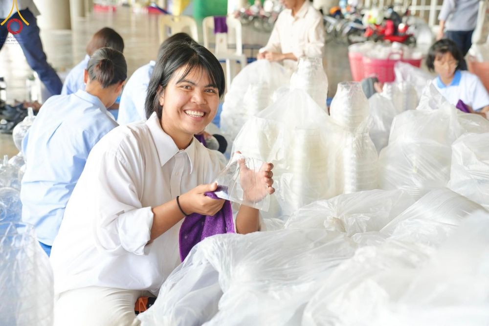 ภาพ No.124230:V.26 มาฆะ มากันนะ การรับบุญเตรียมงาน ของเจ้าหน้าที่หน่วยงานต่างๆ เพื่อวันมาฆบูชา วันเสาร์ที่ 24 กุมภาพันธ์  พ.ศ. 2567 ณ วัดพระธรรมกาย จ.ปทุมธานี