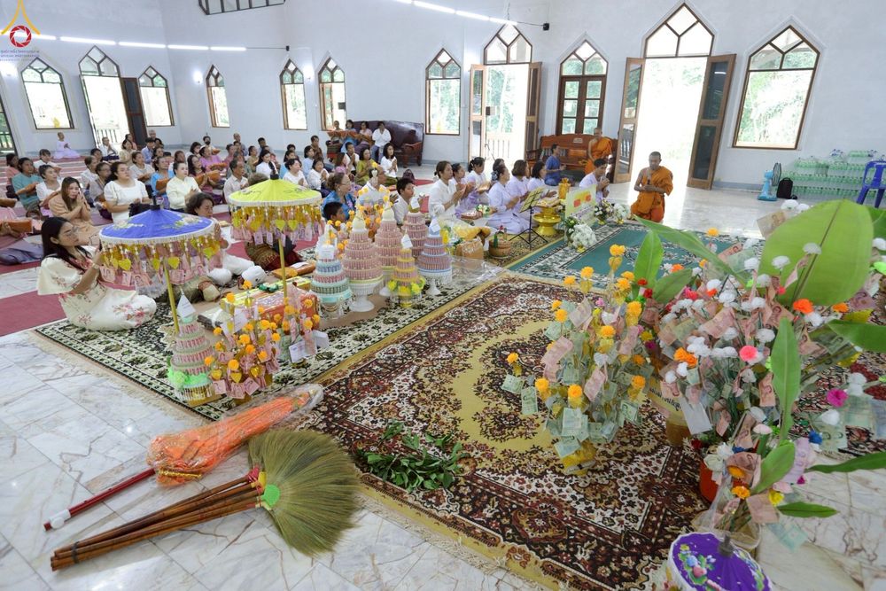 ภาพ No.265495:วันที่ 24 ตุลาคม พ.ศ. 2568 พิธีทอดกฐินสามัคคีทั่วไทย ณ วัดศานติไมตรี ต.ขุนทะเล  อ.เมือง จ.สุราษฎร์ธานี โดยคณะศิษยานุศิษย์ บูชาธรรม 81 ปี หลวงพ่อธัมมชโย