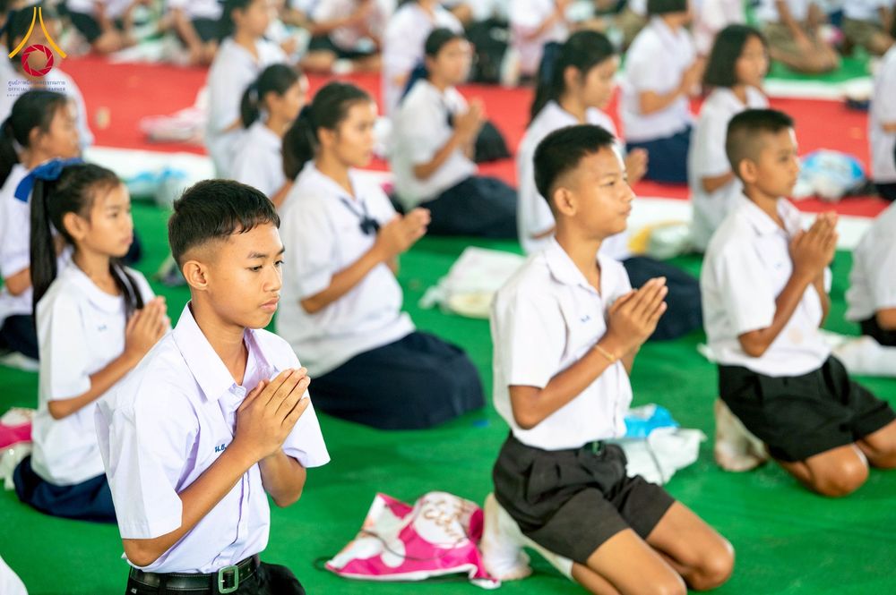 ภาพ No.266717:วันที่ 5 พฤศจิกายน พ.ศ. 2568 รวมพลังเด็กดี V-Star ผู้นำฟื้นฟูศีลธรรมโลก ณ พุทธอุทยานนานาชาติ จังหวัดหนองคาย