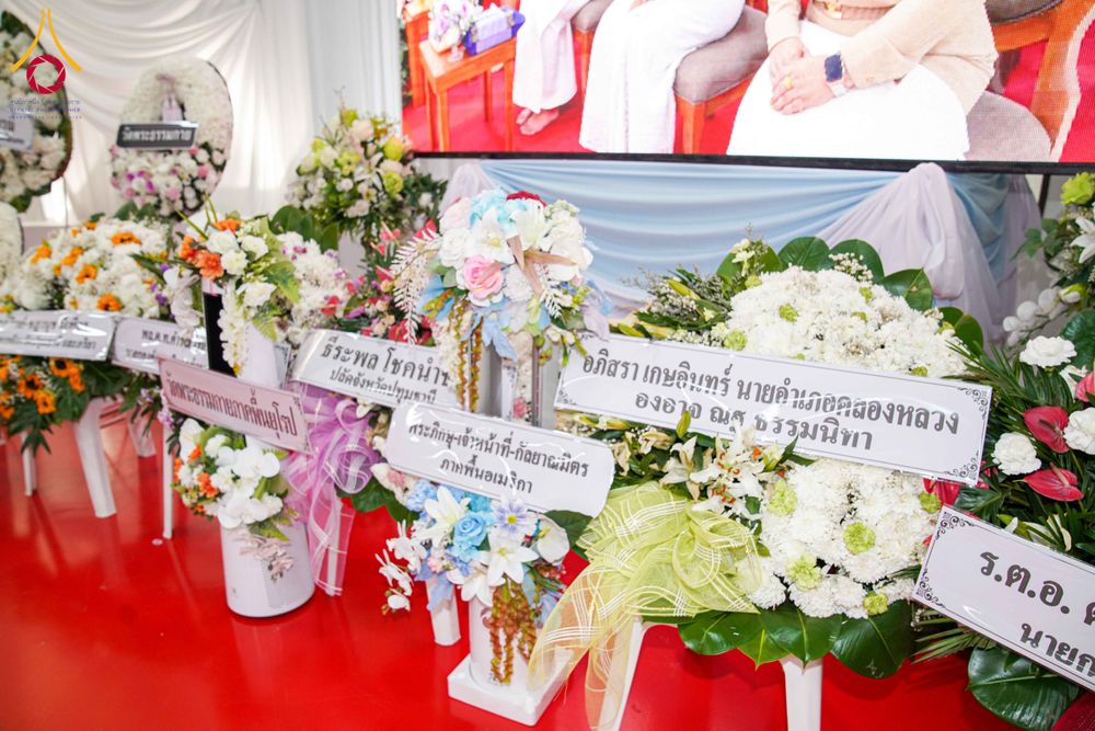 ภาพ No.315119:วันจันทร์ที่ 23 มีนาคม พ.ศ. 2569 พิธีบำเพ็ญกุศล คุณพ่อณรงค์ จินตมากุล  สิริอายุ 99 ปี 11 เดือน โยมบิดา พระครูปลัดรัตนวีรวัฒน์ (รังสฤษดิ์ อิทฺธิจินตโก) ที่ปรึกษาเจ้าคณะจังหวัดปทุมธานี เจ้าอาวาสวัดพระธรรมกาย  ณ ห้องปลูกศรัทธา 2 วัดพระธรรมกาย ปทุมธานี