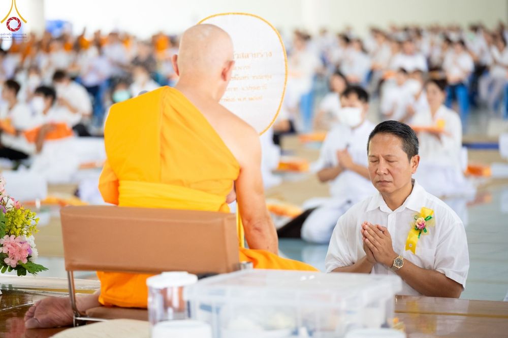 ภาพ No.134750:พิธีบุพเปตพลี ครั้งที่ 148 อุทิศบุญแด่หมู่ญาติที่ล่วงลับไปแล้ว (วันพระ แรม 15 ค่ำ เดือน 4) ณ หอฉันคุณยายอาจารย์ฯ วัดพระธรรมกาย จ.ปทุมธานี