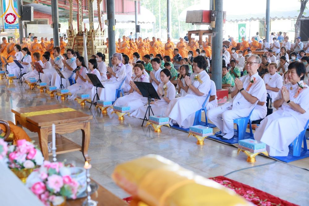 ภาพ No.106549:พิธีทอดผ้าป่าทำนุบำรุงศาสนสถาน ณ วัดใหม่นพรัตน์ ต.เนินมะปราง  อ.สองพี่น้อง จ.สุพรรณบุรี วันที่ 5 มกราคม พ.ศ. 2567