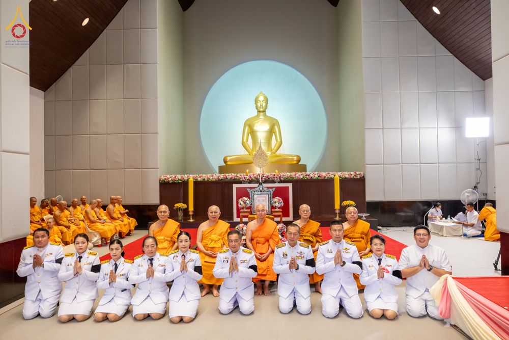 ภาพ No.332383:วันเสาร์ที่ 6 มิถุนายน พ.ศ.2569 พิธีต้อนรับสัญญาบัตร พัดยศ พระราชภาวนาวชิรวิเทศ วิ. ณ อุโบสถพระไตรปิฏก วัดพระธรรมกาย