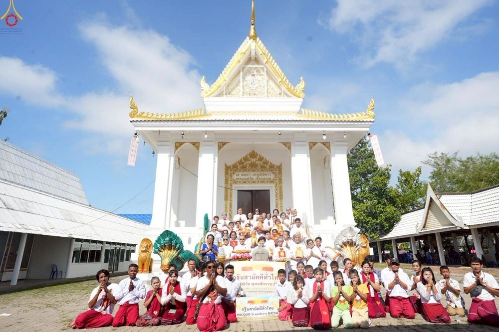 ภาพ No.257088:วันที่ 17 ตุลาคม พ.ศ. 2568 พิธีทอดกฐินสามัคคีทั่วไทย 30,000 วัด โดยคณะศิษยานุศิษย์ บูชาธรรม 81 ปี หลวงพ่อธัมมชโย ณ วัดไผ่ล้อม(เก่า) จ.ราชบุรี