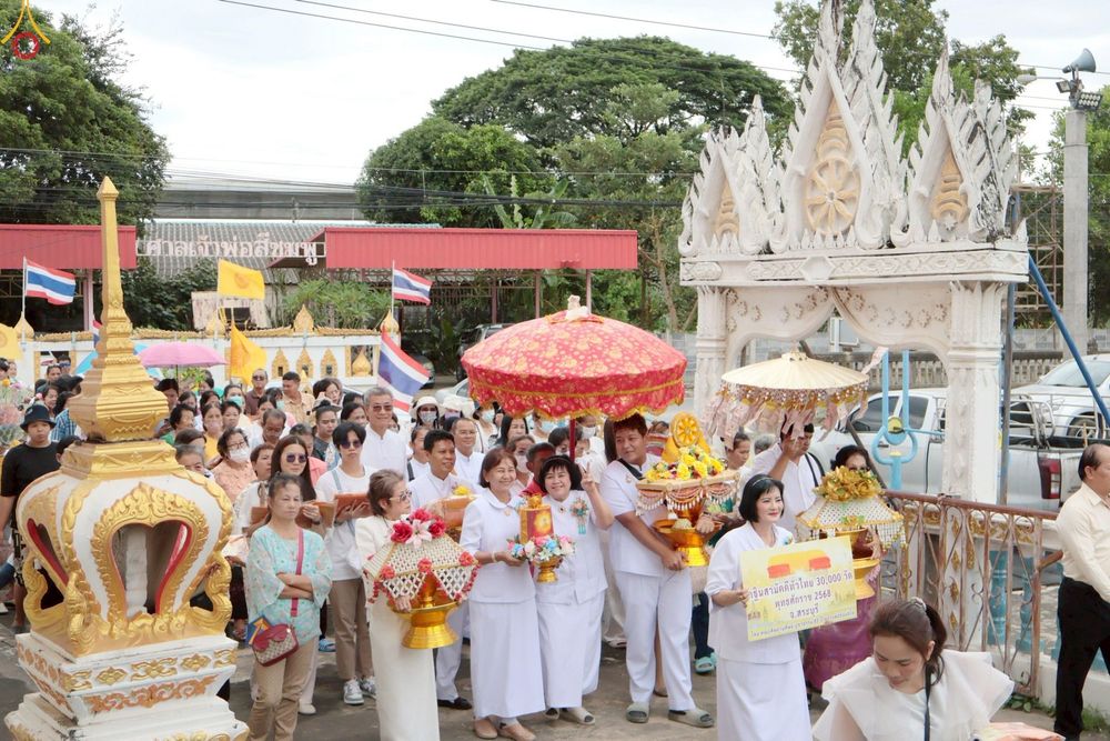 ภาพ No.264990:วันที่ 25 ตุลาคม พ.ศ. 2568 พิธีทอดกฐินสามัคคีทั่วไทย 30,000 วัด โดยคณะศิษยานุศิษย์ บูชาธรรม 81 ปี หลวงพ่อธัมมชโย ณ วัดท่าเยี่ยม อ.เมือง จ.สระบุรี