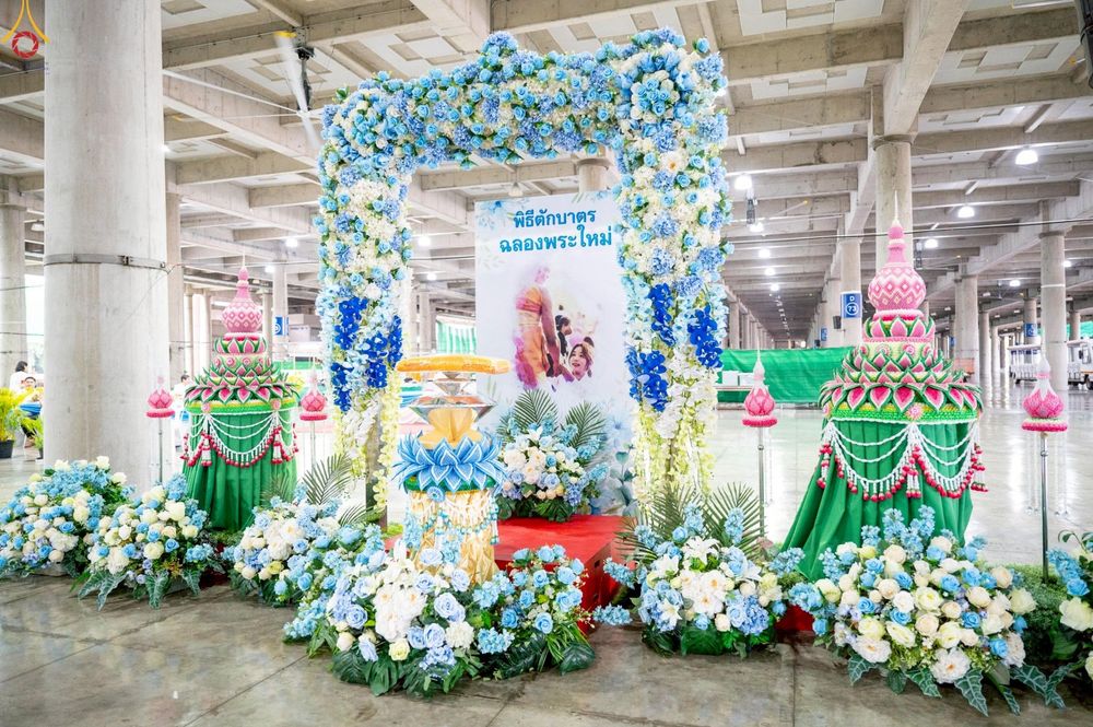ภาพ No.235269:วันที่ 27 กรกฎาคม พ.ศ. 2568 พิธีตักบาตรฉลองพระใหม่ โครงการบรรพชาและอุปสมบทมู่รุ่นเข้าพรรษา ณ วัดพระธรรมกาย
