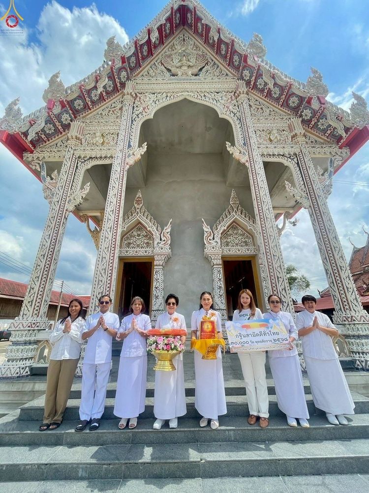 ภาพ No.278350:วันที่ 19 ตุลาคม พ.ศ. 2568 พิธีทอดกฐินสามัคคีทั่วไทย ณ วัดปราโมทย์ อ.บางคนที จ.สมุทรสงคราม โดยคณะศิษยานุศิษย์ บูชาธรรม 81 ปี หลวงพ่อธัมมชโย