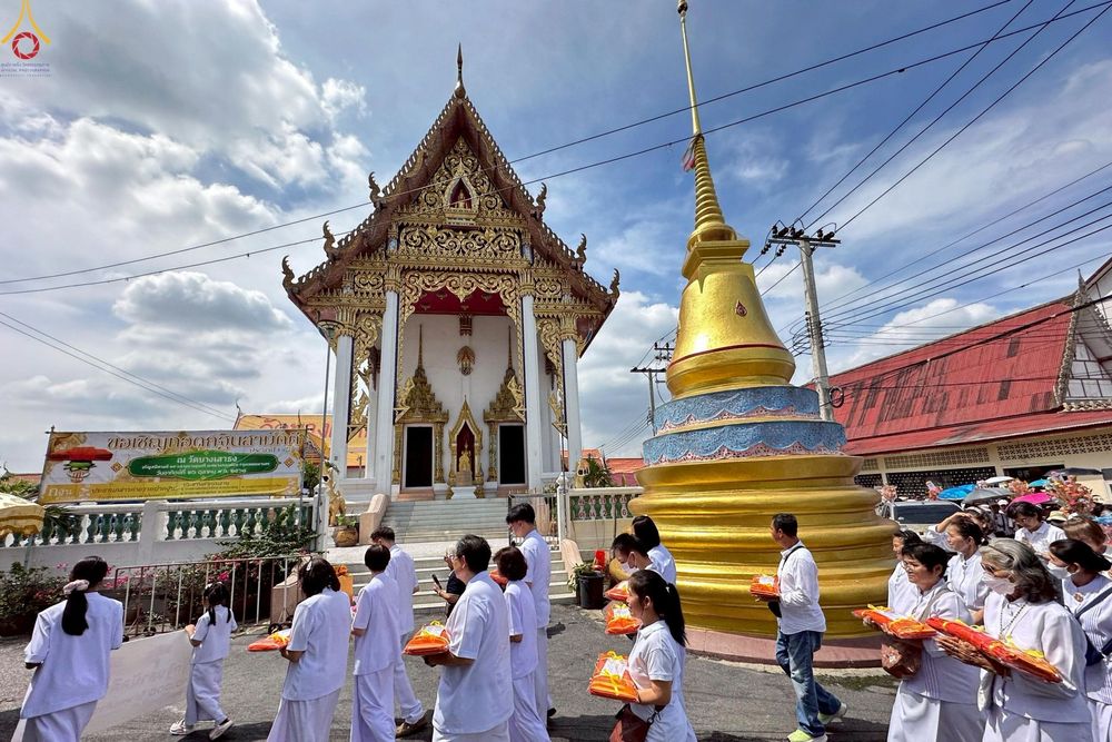 ภาพ No.267020:วันที่ 26 ตุลาคม พ.ศ. 2568 พิธีทอดกฐินสามัคคีทั่วไทย ณ วัดบางเสาธง เขตบางกอกน้อย  กรุงเทพมหานคร โดยคณะศิษยานุศิษย์ บูชาธรรม 81 ปี หลวงพ่อธัมมชโย