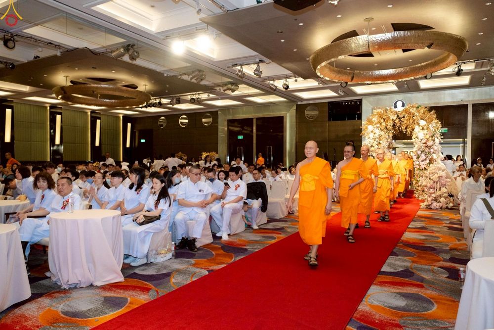 ภาพ No.271397:วันอาทิตย์ที่ 26 ตุลาคม พ.ศ. 2568 พิธีกล่าวสุนทรพจน์รวมสงฆ์ 3 นิกาย  ในวาระครบรอบ 30 ปีวัดพระธรรมกายไทเป