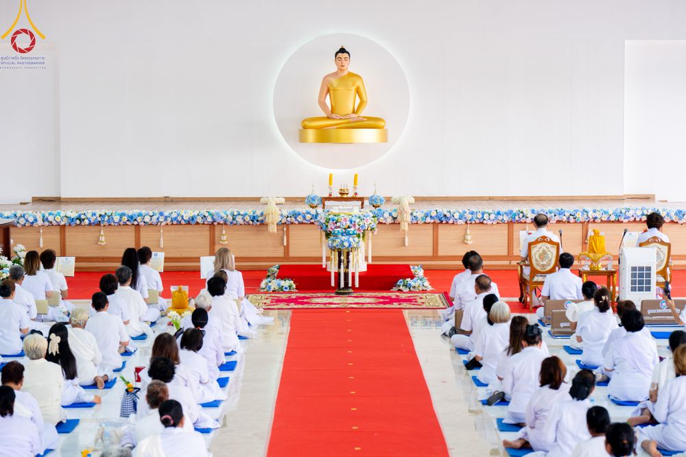 ภาพ No.310985:วันอาทิตย์ที่ 22 กุมภาพันธ์ พ.ศ. 2569 พิธีประดิษฐานพระประธาน “พระธรรมกาย” ณ ธุดงคสถานอำนาจเจริญ จังหวัดอำนาจเจริญ