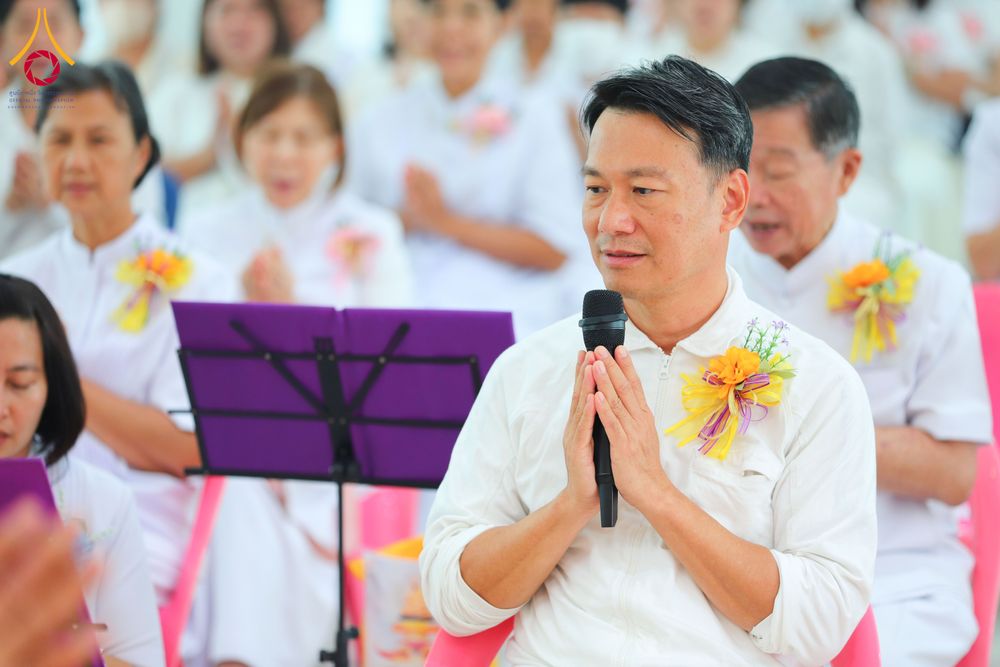 ภาพ No.291167:วันพุธที่ 7 มกราคม พ.ศ. 2569  พิธีบรรจุพระบรมสารีริกธาตุภายในพระเกตุองค์พระประธาน สมโภชพระประธาน พระธรรมกาย พิธีทอดผ้าป่า บุญแสงสว่าง ติดตั้งโซล่าเซล ณ ศูนย์ปฏิบัติธรรมพระมงคลเทพมุนี อ.สองพี่น้อง จ.สุพรรณบุรี