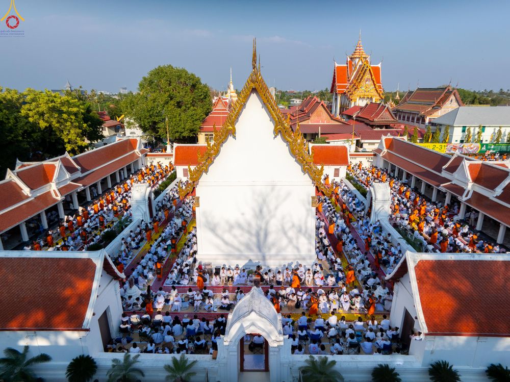 ภาพ No.295311:วันที่ 16 มกราคม พ.ศ. 2569 พิธีต้อนรับพระธรรมยาตรา อนุสรณ์สถานลำดับที่ 4 (ภาพชุดที่ 2) สถานที่เกิดด้วยกายธรรม ณ วัดโบสถ์บน ต.บางคูเวียง จ.นนทบุรี ในโครงการธรรมยาตรา กตัญญูบูชา มหาปูชนียาจารย์ พระมงคลเทพมุนี(สด จนฺทสโร) พระผู้ปราบมาร อนุสรณ์สถาน 7 แห่ง ปี