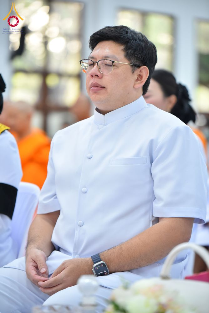 ภาพ No.280704:วันศุกร์ที่ 12 ธันวาคม พ.ศ.2568 พิธีบำเพ็ญกุศลปัญญาสมวาร (50 วัน) อุทิศถวายพระราชกุศลแด่ “พระพันปีหลวง” ณ วัดพระธรรมกาย