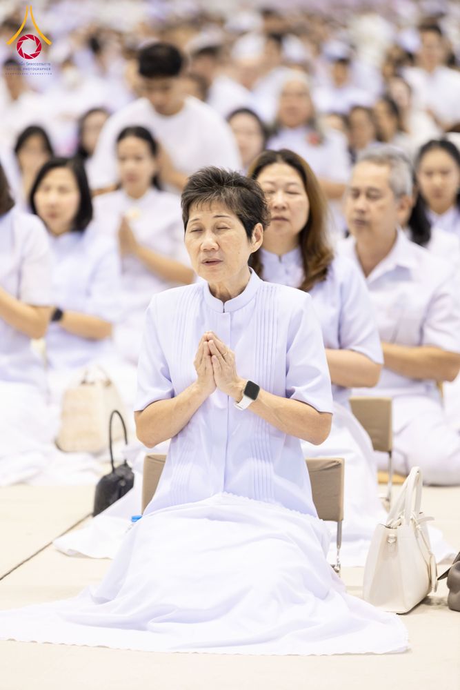 ภาพ No.287568:วันที่ 1 มกราคม พ.ศ. 2569 พิธีบูชาข้าวพระ ณ สภาธรรมกายสากล วัดพระธรรมกาย