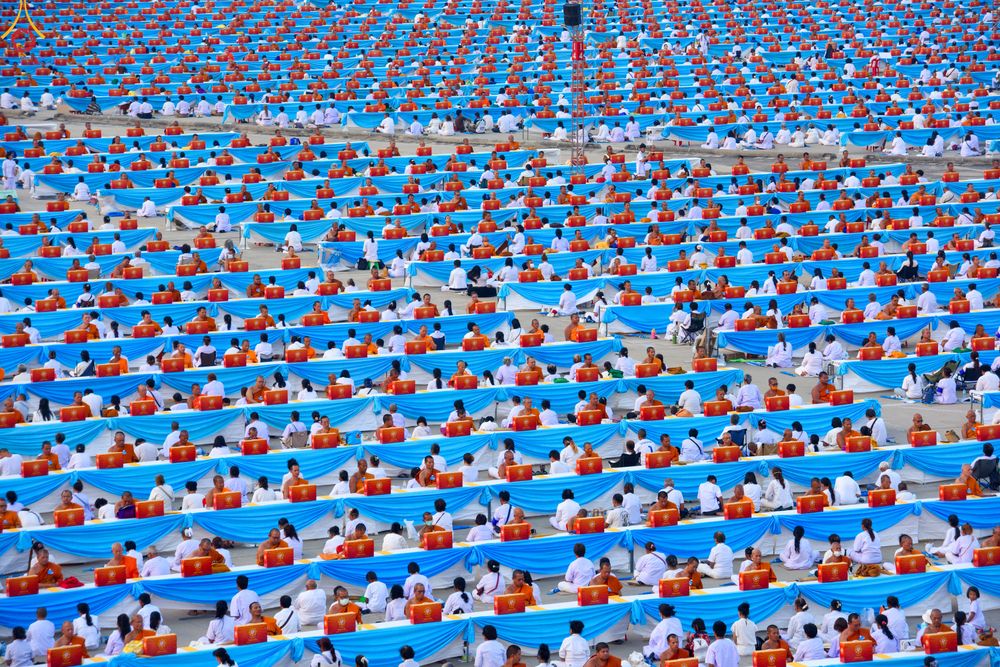 ภาพ No.325055:วันที่ 22 เมษายน พ.ศ.2569 (วันคุ้มครองโลก) พิธีถวายมหาสังฆทาน 40,000 กว่าวัดทั่วประเทศ (ชุดที่ 2) ณ ลานธรรม พระมหาธรรมกายเจดีย์ วัดพระธรรมกาย