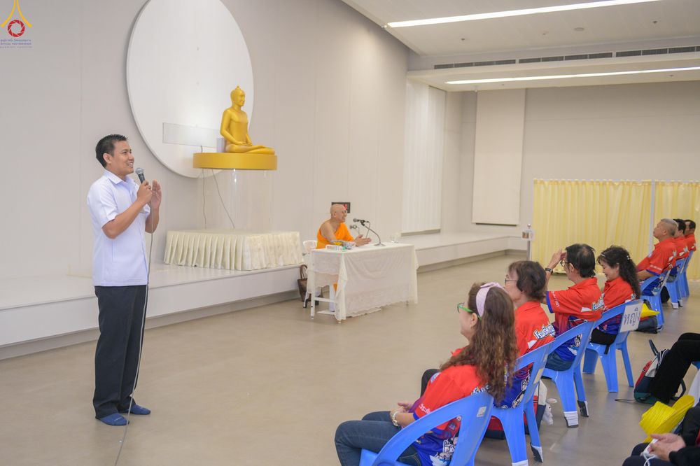 ภาพ No.321098:วันที่ 10 เมษายน พ.ศ.2569 โครงการส่งเสริมและสนับสนุนการเรียนรู้สำหรับผู้สูงอายุ ประจำปีงบประมาณ พ.ศ.2569 จัดโดย ฝ่ายสังคมสงเคราะห์ กองสวัสดิการสังคม องค์การบริหารตำบลคลองสาม จ.ปทุมธานี ณ วัดพระธรรมกาย