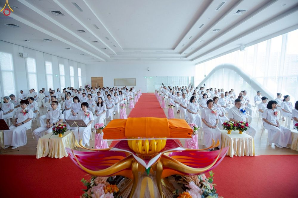 ภาพ No.254266:วันที่ 12 ตุลาคม พ.ศ. 2568 พิธีทอดกฐินสามัคคีวัดพระธรรมกายสิงคโปร์  新加坡法身寺功德衣法会 Dhammakaya Centre Singapore Kathina Ceremony  