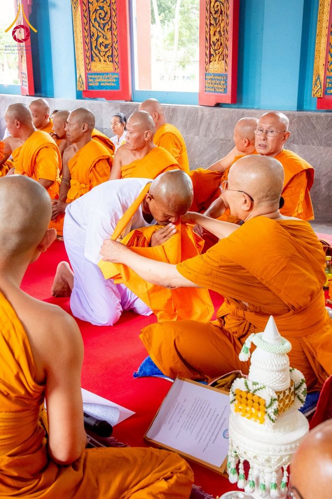 ภาพ No.276375:วันศุกร์ที่ 5 ธันวาคม 2568 (วันพ่อแห่งชาติ) พิธีบรรพชาอุปสมบทหมู่ธรรมทายาท จำนวน 14 รูป โครงการบรรพชาอุปสมบทหมู่ รุ่นบูชาธรรมมหาปูชนียาจารย์ ประจำปี 2568  ณ ศูนย์อบรมเยาวชนบางปะหัน จังหวัดพระนครศรีอยุธยา