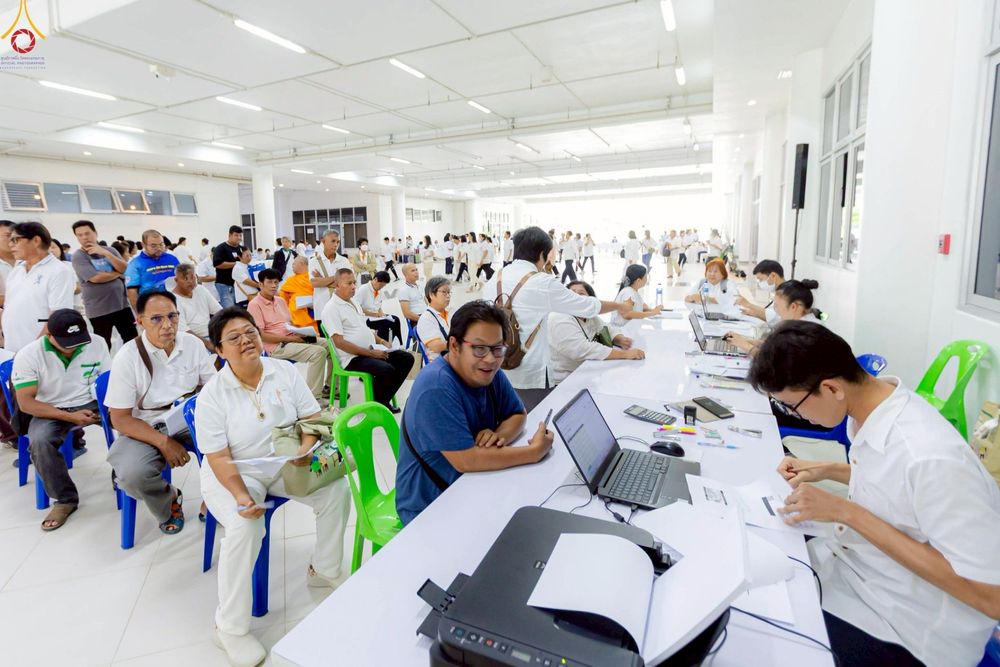 ภาพ No.243260:วันที่ 23-31 สิงหาคม พ.ศ. 2568 เจ้าหน้าที่ทุกสถานะ ทุ่มเทจัดงาน สัมมนารวมใจผู้นำบุญ เพื่องานกฐินสามัคคีทั่วไทย 30,000 วัด บูชาธรรม 81 ปี หลวงพ่อธัมมชโย