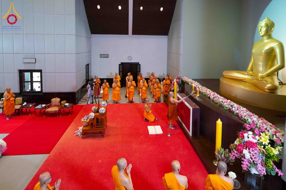 ภาพ No.308997:วันอาทิตย์ที่ 8 กุมภาพันธ์ พ.ศ. 2569  พิธีต้อนรับพระบัญชาสมเด็จพระสังฆราช แต่งตั้ง  “พระครูปลัดรัตนวีรวัฒน์” (รังสฤษดิ์ อิทฺธิจินฺตโก) เจ้าอาวาสวัดพระธรรมกาย ให้ดำรงตำแหน่ง “ที่ปรึกษาเจ้าคณะจังหวัดปทุมธานี”