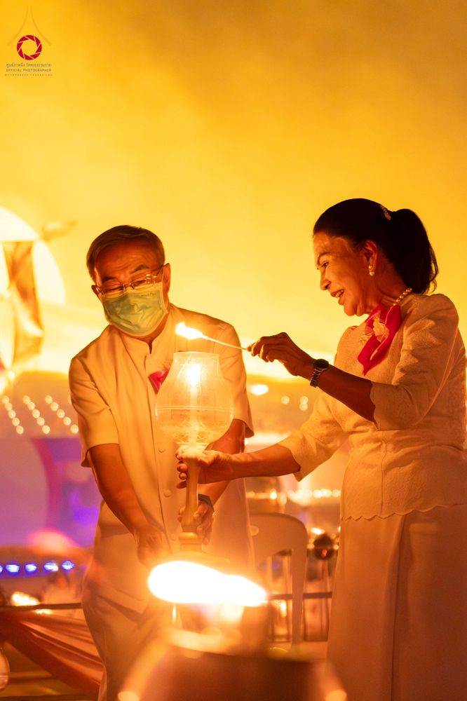 ภาพ No.312358:วันอังคารที่ 3 มีนาคม พ.ศ.2569 พิธีเวียนประทักษิณและจุดมาฆประทีป (ภาพชุดที่ 2) ณ ลานธรรมพระมหาธรรมกายเจดีย์ วัดพระธรรมกาย