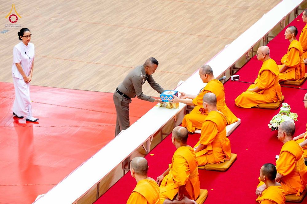 ภาพ No.351189:วันที่ 21 กันยายน พ.ศ. 2569 พิธีปิดโครงการบรรพชาพัฒนาคุณธรรม จริยธรรม  สำหรับนักเรียนนายสิบตำรวจ (นสต.) รุ่นที่ 16 ศูนย์ฝึกอบรมตำรวจภูธรภาค 1
