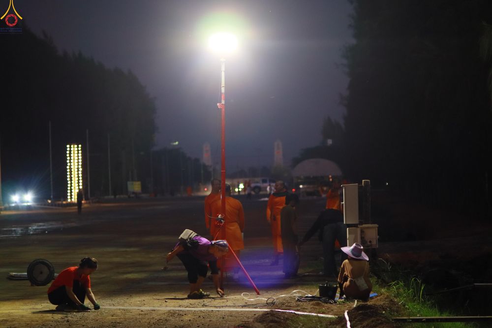 ภาพ No.320998:วันที่ 9 เมษายน พ.ศ.2569 การเตรียมงานจราจร เพื่องานถวายมหาสังฆทาน 40,000 กว่าวัดทั่วประเทศ วันคุ้มครองโลก 22 เมษายน พ.ศ.2569 วัดพระธรรมกาย