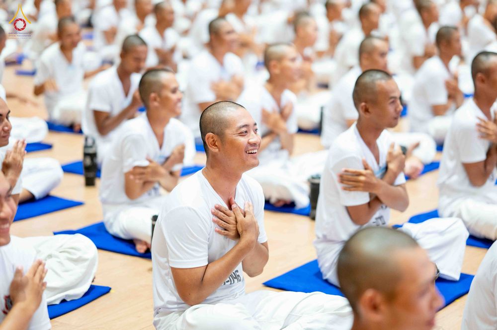 ภาพ No.340340:วันที่ 23 กรกฎาคม พ.ศ. 2569 พิธีเปิดโครงการพัฒนาคุณธรรม จริยธรรม สำหรับนักเรียนนายสิบตำรวจ (นสต.) รุ่นที่ 17 ศูนย์ฝึกอบรมตำรวจภูธรภาค 1 ระหว่างวันที่ 23-27 กรกฏาคม 2569 ( 5 วัน 4 คืน) ณ ศูนย์ปฏิบัติธรรมเวิล์ดพีช วัลเล่ย์ (World Peace Valley) เขาใหญ่  ต.ห