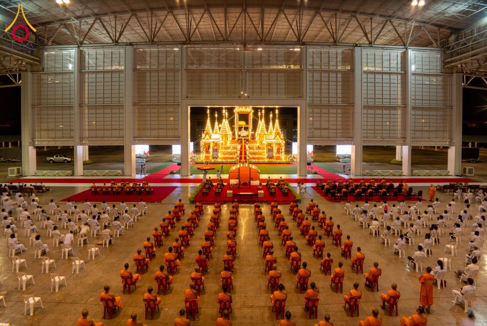 ภาพ No.316680:วันอาทิตย์ที่ 29 มีนาคม พ.ศ. 2569 พิธีทอดผ้าบังสุกุลและพิธีชำระร่าง โยมพ่อณรงค์ จินตมากุล  สิริอายุ 99 ปี 11 เดือน โยมบิดา พระครูปลัดรัตนวีรวัฒน์ (รังสฤษดิ์ อิทฺธิจินตโก) ที่ปรึกษาเจ้าคณะจังหวัดปทุมธานี เจ้าอาวาสวัดพระธรรมกาย  ณ ฌาปนสถานชั่วคราว ทางเข้า 