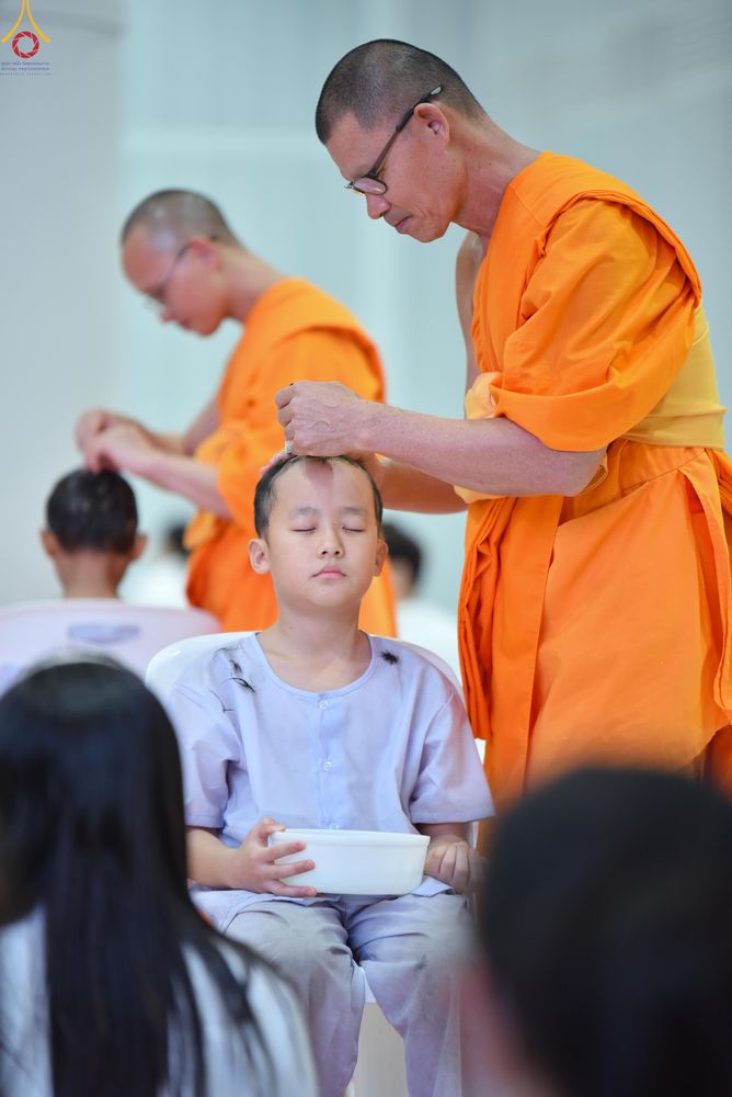 ภาพ No.316879:วันเสาร์ที่ 28 มีนาคม พ.ศ.2569 พิธีปลงผมนาคธรรมทายาท โครงการสามเณรยุวธรรมทายาท รุ่นที่ 34 โครงการสามเณรมัชฌิมธรรมทายาท รุ่นที่ 30 ณ มหารัตนวิหารคด 13 วัดพระธรรมกาย