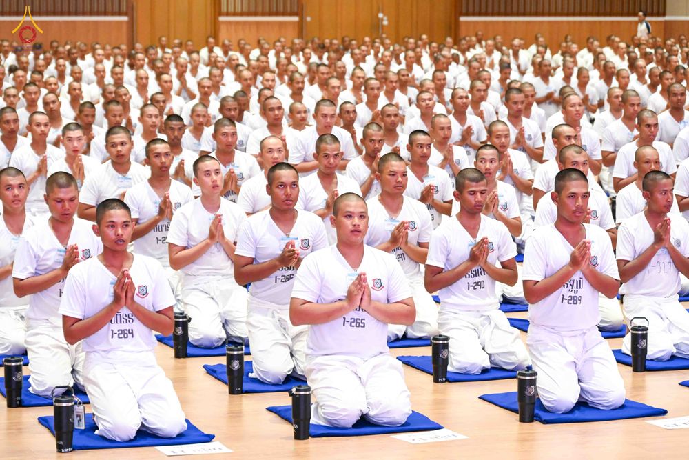 ภาพ No.340295:วันที่ 23 กรกฎาคม พ.ศ. 2569 พิธีเปิดโครงการพัฒนาคุณธรรม จริยธรรม สำหรับนักเรียนนายสิบตำรวจ (นสต.) รุ่นที่ 17 ศูนย์ฝึกอบรมตำรวจภูธรภาค 1 ระหว่างวันที่ 23-27 กรกฏาคม 2569 ( 5 วัน 4 คืน) ณ ศูนย์ปฏิบัติธรรมเวิล์ดพีช วัลเล่ย์ (World Peace Valley) เขาใหญ่  ต.ห
