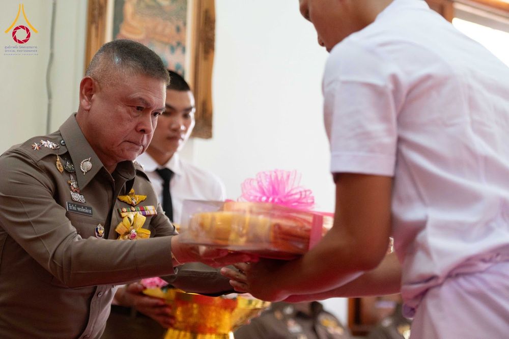 ภาพ No.349446:วันอังคารที่ 15 กันยายน พ.ศ.2569  พิธีขอขมา รับบาตร ผ้าไตร และบรรพชา "โครงการบรรพชาและพัฒนาศีลธรรม นักเรียนนายสิบตำรวจรุ่นที่ 16“ ศูนย์ฝึกอบรมตำรวจภูธร ภาค 1 ณ วัดพระพุทธบาท ราชวรมหาวิหาร  จ.สระบุรี