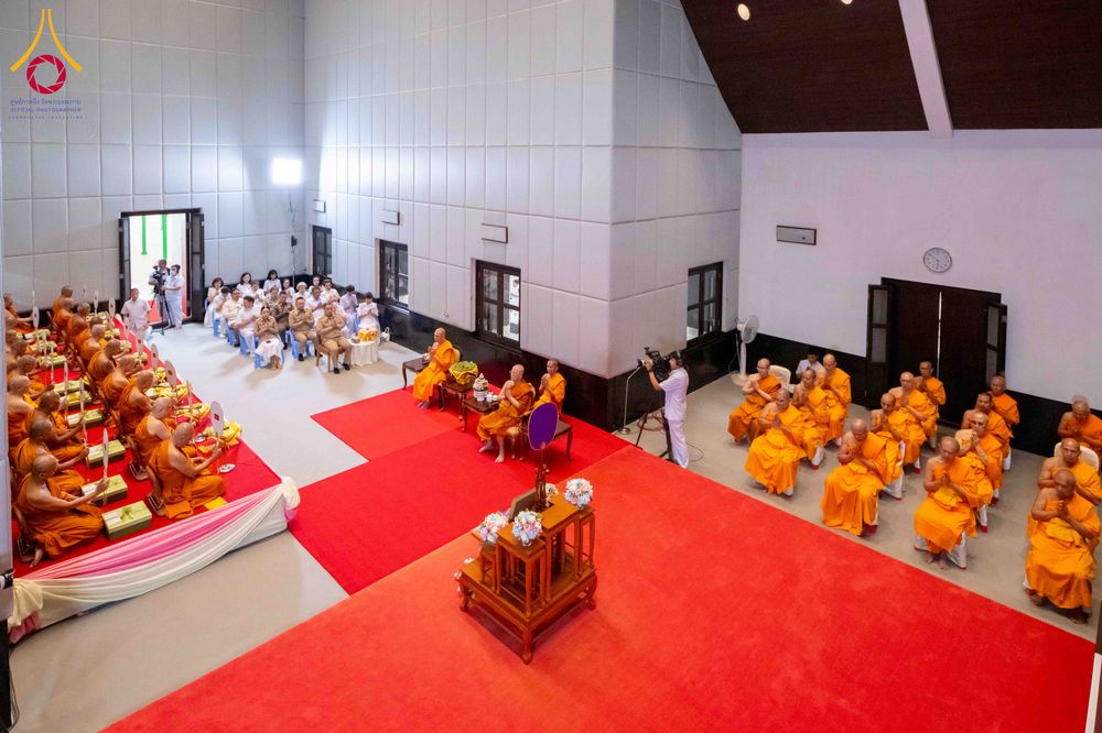 ภาพ No.309017:วันอาทิตย์ที่ 8 กุมภาพันธ์ พ.ศ. 2569  พิธีต้อนรับพระบัญชาสมเด็จพระสังฆราช แต่งตั้ง  “พระครูปลัดรัตนวีรวัฒน์” (รังสฤษดิ์ อิทฺธิจินฺตโก) เจ้าอาวาสวัดพระธรรมกาย ให้ดำรงตำแหน่ง “ที่ปรึกษาเจ้าคณะจังหวัดปทุมธานี”