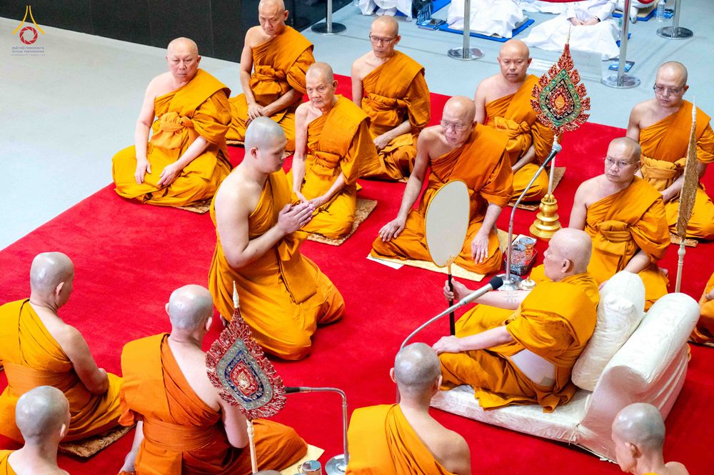 ภาพ No.341883:วันพุธที่ 29 กรกฎาคม พ.ศ. 2569 พิธีอุปสมบทสามเณรประโยค 9 นาคในพระบรมราชานุเคราะห์ ณ โบสถ์พระไตรปิฏก วัดพระธรรมกาย