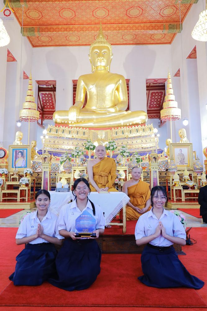 ภาพ No.289088:วันพุธที่ 17 ธันวาคม พ.ศ.2568 กิจกรรมเยาวชนไทยรวมใจทำความดี "เด็กดีมหานคร ต้นแบบด้านศีลธรรม" แข่งขันสอบตอบปัญหาศีลธรรมในพระพุทธศาสนา ครั้งที่ 7 และวันรวมพลังเด็กดี V-Star ประจำปี 2568 ณ วัดมหาธาตุยุวราชรังสฤษฎิ์ราชวรมหาวิหาร กรุงเทพมหานคร