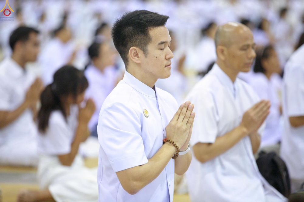 ภาพ No.337895:วันอาทิตย์ต้นเดือน 5 กรกฎาคม พ.ศ.2569 พิธีบูชาข้าวพระ ณ สภาธรรมกายสากล วัดพระธรรมกาย