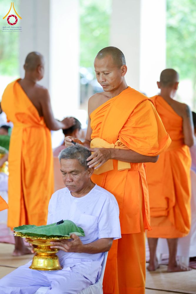 ภาพ No.340063:วันอาทิตย์ ที่ 19 กรกฎาคม 2569 พิธีตัดปอยผมนาคธรรมทายาทโครงการอุปสมบทรุ่นเข้าพรรษาประจำปี2569  ณ ธุดงคสถานพิษณุโลก อ.วังทอง จ.พิษณุโลก