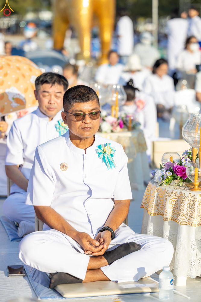 ภาพ No.302019:วันที่ 23 มกราคม พ.ศ. 2569 พิธีจุดประทีปธรรมถวายเป็นพุทธบูชา และบูชาธรรมมหาปูชนียาจารย์  ณ อนุสรณ์สถานลำดับที่ 5 สถานที่เผยแผ่วิชชาธรรมกายครั้งแรก อนุสรณ์สถานบางปลา วัดบางปลา อำเภอบางเลน จังหวัดนครปฐม ในโครงการธรรมยาตรา กตัญญูบูชา มหาปูชนียาจารย์ พระมงคล