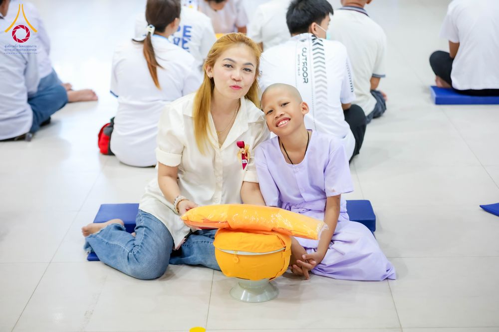 ภาพ No.317487:วันอาทิตย์ ที่ 29 มีนาคม พ.ศ.2569  พิธีปลงผม , พิธีขอขมามอบบาตรและผ้าไตร , พิธีบรรพชา ณ ศูนย์ปฏิบัติธรรมสมุทรปราการ จำนวน 42 รูป