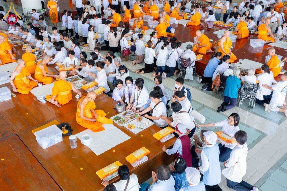 ภาพ No.307371:วันจันทร์ที่ 2  กุมภาพันธ์ พ.ศ. 2569 พิธีบุพเปตพลี ครั้งที 177 วันพระขึ้น 15 ค่ำ เดือน 3 ณ หอฉันคุณยายอาจารย์ วัดพระธรรมกาย จ.ปทุมธานี