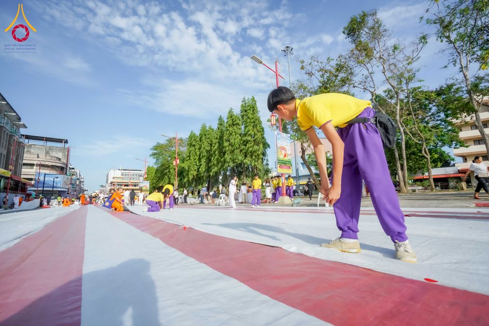 ภาพ No.314014:วันอาทิตย์ที่ 14 มีนาคม พ.ศ. 2569 ทำบุญเมืองหาดใหญ่ตักบาตรพระ 1,109 รูป เติมบุญใหญ่ หลังวิกฤตมหาอุทกภัย ณ ซุ้มประตูไชน่าทาวน์ ถนนศุภสารรังสรรค์ อ.หาดใหญ่ จ.สงขลา