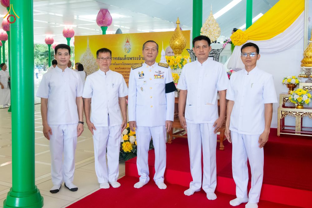ภาพ No.332284:วันเสาร์ที่ 6 มิถุนายน พ.ศ.2569 พิธีต้อนรับสัญญาบัตร พัดยศ พระราชภาวนาวชิรวิเทศ วิ. ณ อุโบสถพระไตรปิฏก วัดพระธรรมกาย